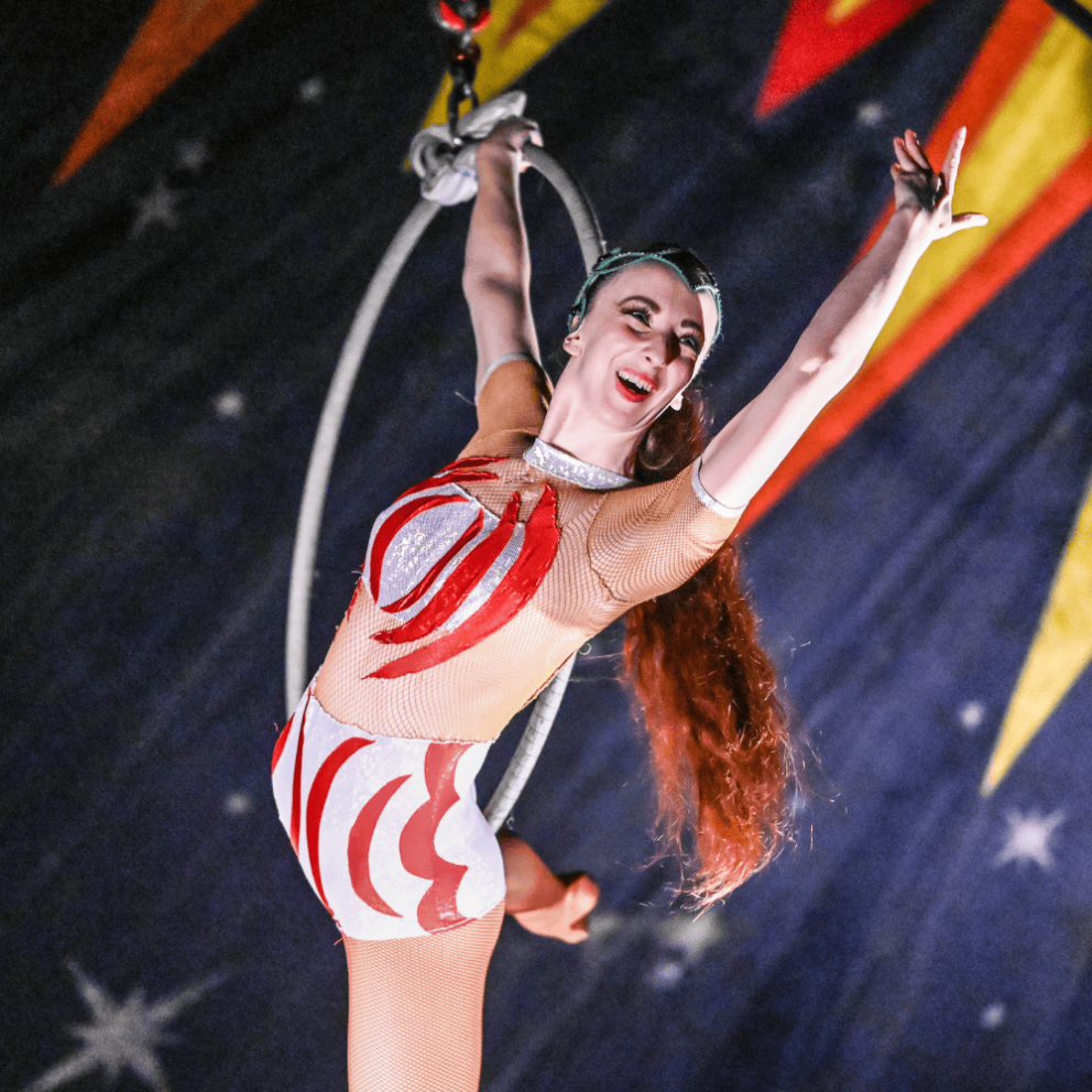The circus at Mead Open Farm's Freaky Fun Fest