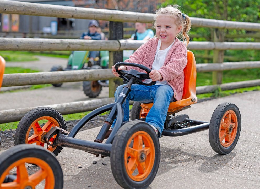 Go Karts at Mead Open Farm