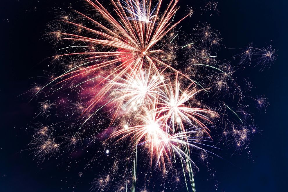 Fireworks at Mead Open Farm