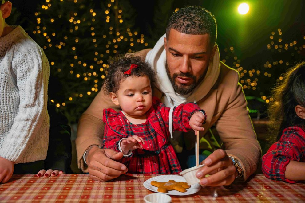 Decorate Gingerbread with Mother Christmas at Christmas at Mead Open Farm