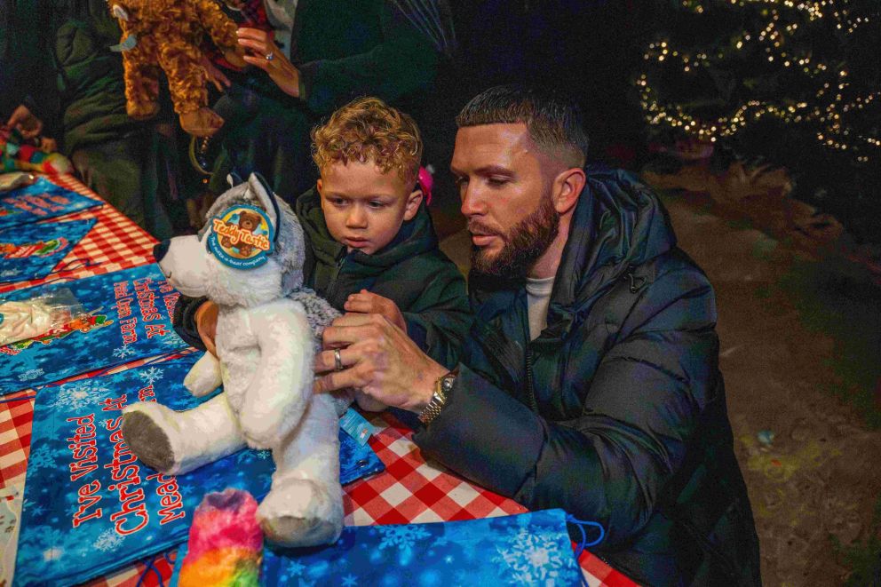 Make-A-Bear Factory at Christmas at Mead Open Farm