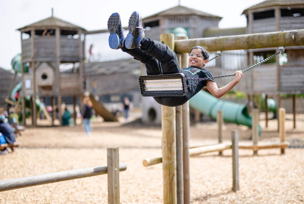 Topsy Turvy Towers Outdoor Adventure Playground at Mead Open Farm