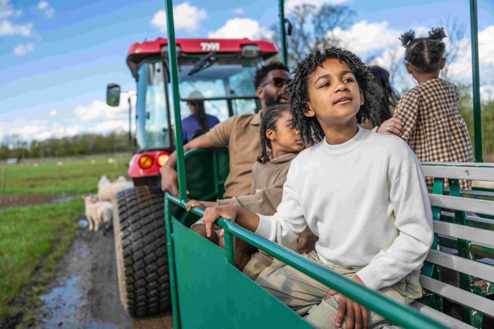 Tractor Trailer Rides at Mead Open Farm